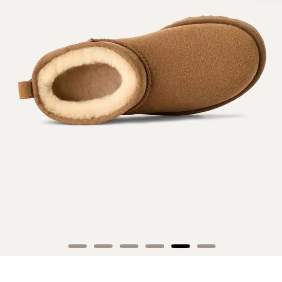 NIB UGG classic ultra mini- boot in Chesnut size 8 - Picture 7 of 7